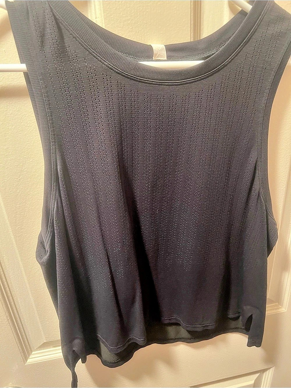 lululemon Sculpt Tank Black Athletic Tank Size 8